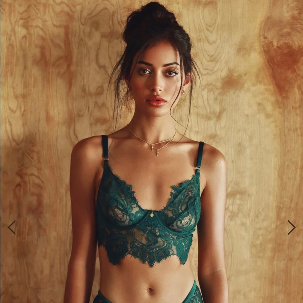 Gooseberry Intimates Be Mine Emerald Bra